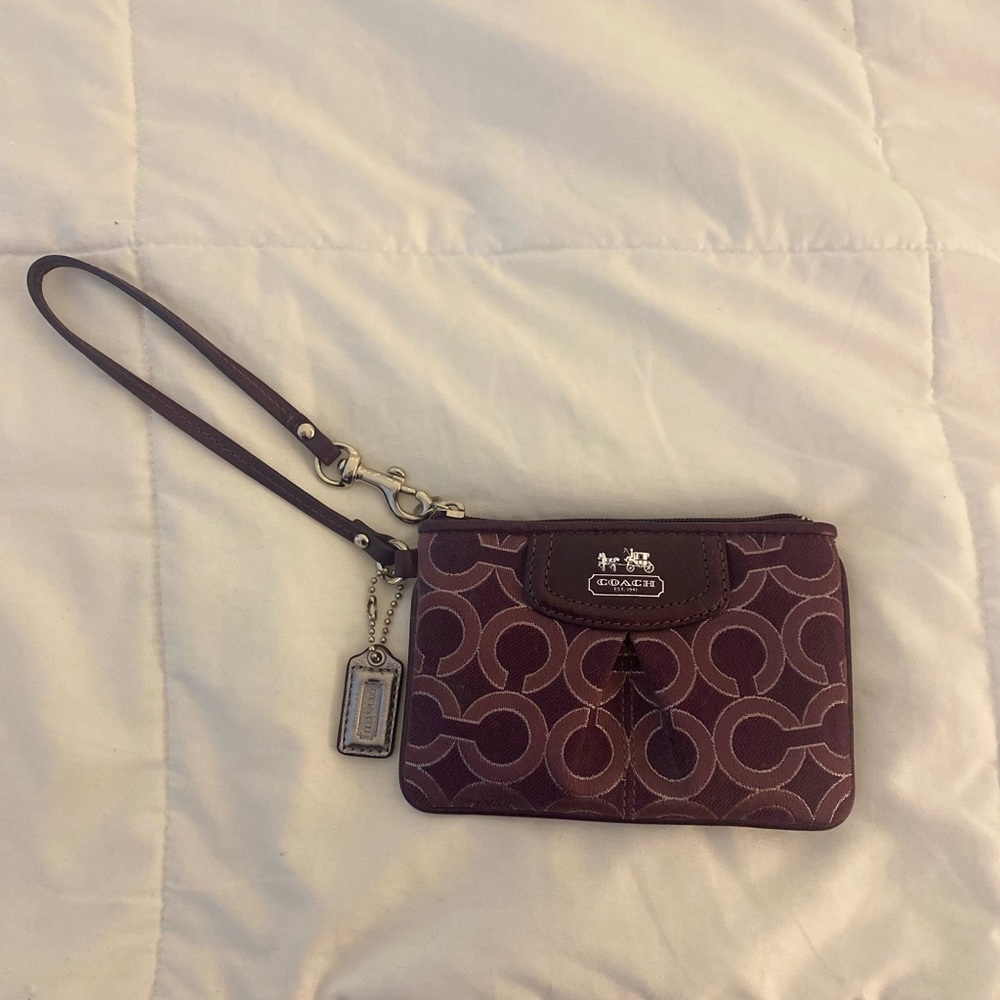 Vintage Coach Wristlet